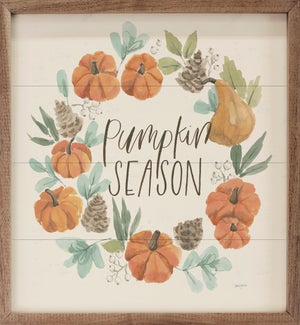 Hello Pumpkin II Season Wreath By Jenaya Jackson